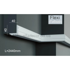 Карниз(молдинг) угловой гибкий Gaudi Decor P 2003 Flexi (2.44м)