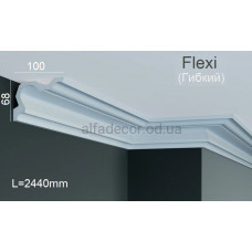 Карниз полиуретановый гибкий Gaudi Decor P 2056 Flexi (2.44м)