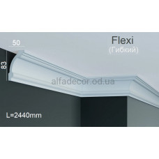 Карниз поліуретановий гнучкий Gaudi Decor P 2057 Flexi (2.44м)