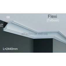 Карниз полиуретановый гибкий Gaudi Decor P 207 Flexi (2.44м)