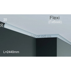 Карниз полиуретановый гибкий Gaudi Decor P 2119 Flexi (2.44м)