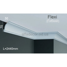 Карниз поліуретановий гнучкий Gaudi Decor P 221 Flexi (2.44м)