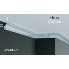 Карниз поліуретановий гнучкий Gaudi Decor P 222 Flexi (2.44м)