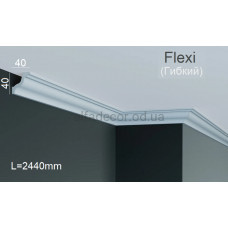 Карниз полиуретановый гибкий Gaudi Decor P 224 Flexi (2.44м)