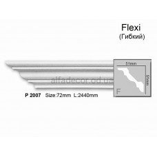 Карниз поліуретановий гнучкий Gaudi Decor P 2007 Flexi (2.44м) Карниз поліуретановий гнучкий Gaudi Decor P 2007 Flexi (2.44м)