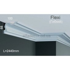 Карниз полиуретановый гибкий Gaudi Decor P 2056 Flexi (2.44м)
