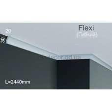 Карниз полиуретановый гибкий Gaudi Decor P 2119 Flexi (2.44м)