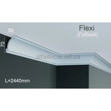 Карниз поліуретановий гнучкий Gaudi Decor P 221 Flexi (2.44м)