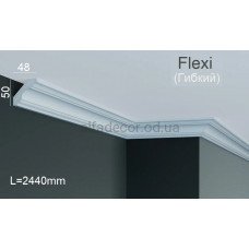 Карниз поліуретановий гнучкий Gaudi Decor P 222 Flexi (2.44м)