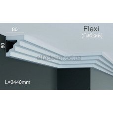 Карниз поліуретановий гнучкий Gaudi Decor P 887 Flexi (2.44м)