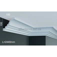 Карниз поліуретановий стельовий Gaudi Decor P 223 (2.44м) Карниз поліуретановий стельовий Gaudi Decor P 223 (2.44м)