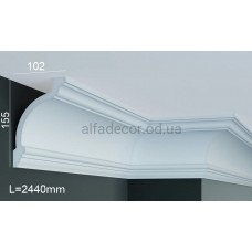 Карниз поліуретановий стельовий Gaudi Decor P 133 (2.00м)