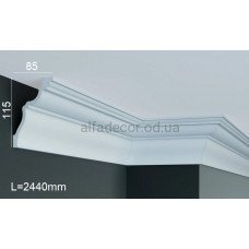 Карниз полиуретановый потолочный Gaudi Decor P 2005 (2.44м)