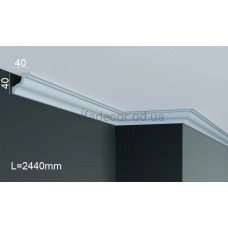 Карниз полиуретановый потолочный Gaudi Decor P 224 (2.44м)