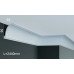 Карниз поліуретановий стельовий Gaudi Decor P 893 (2.44м) купити в Одесі