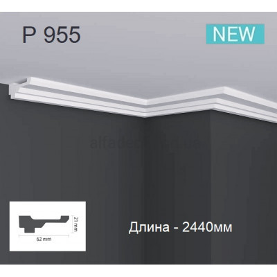 Карниз(молдинг) полиуретановый Gaudi Decor P 955 (2.44м) купить в Одессе