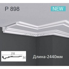 Карниз(молдинг) поліуретановий Caudi Decor P 898 (2.44м) Карниз(молдинг) поліуретановий Caudi Decor P 898 (2.44м)