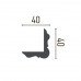 Карниз(молдинг) угловой гибкий Gaudi Decor P 2003 Flexi (2.44м) купить в Одессе