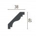 Карниз полиуретановый гибкий Gaudi Decor P 2010 Flexi (2.44м) купить в Одессе