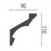 Карниз полиуретановый гибкий Gaudi Decor P 2032 Flexi (2.44м) купить в Одессе