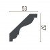 Карниз поліуретановий гнучкий Gaudi Decor P 205 Flexi (2.44м) купити в Одесі