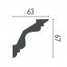 Карниз поліуретановий гнучкий Gaudi Decor P 214 Flexi (2.44м) купити в Одесі