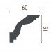 Карниз полиуретановый гибкий Gaudi Decor P 220 Flexi (2.44м) купить в Одессе