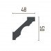 Карниз поліуретановий гнучкий Gaudi Decor P 222 Flexi (2.44м) купити в Одесі