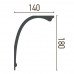 Карниз полиуретановый гибкий Gaudi Decor P 888 Flexi (2.44м) купить в Одессе