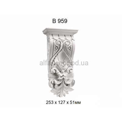 Кронштейн(консоль) Gaudi Decor B 959 купити в Одесі
