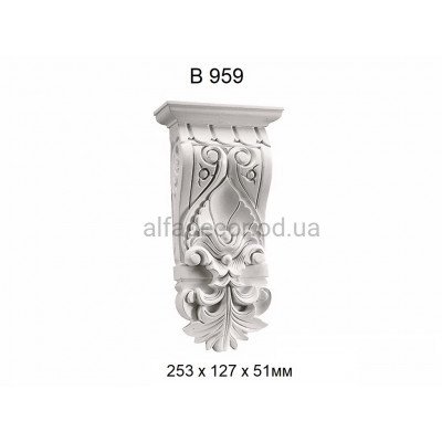 Кронштейн(консоль) Gaudi Decor B 959 купить в Одессе