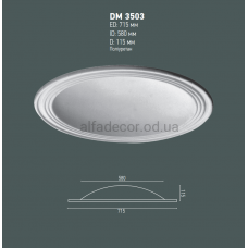 Купол потолочный Gaudi Decor DM 3503