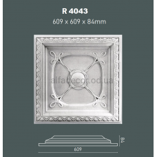 Стельова плитка(кесон) Gaudi Decor R 4043