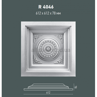 Стельова плитка(кесон) Gaudi Decor R 4046 купити в Одесі