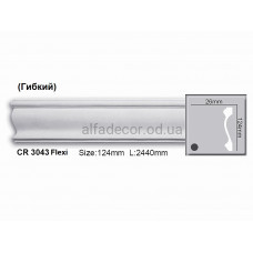 Молдинг поліуретановий гнучкий Gaudi Decor CR 3044 Flexi (2.44м)