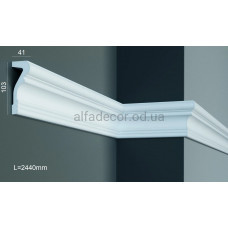 Молдинг поліуретановий гладкий Gaudi Decor CR 512 (2.44м)