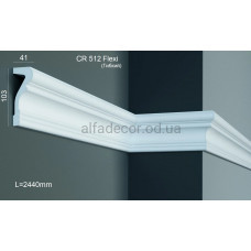 Молдинг полиуретановый гибкий Gaudi Decor CR 512 Flexi (2.44м)