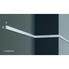Молдинг полиуретановый гладкий Gaudi Decor CR 3003 (2.44м)