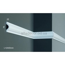 Молдинг поліуретановий гладкий Gaudi Decor CR 691 (2.44м)