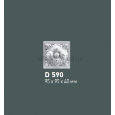 Декор(квадрат) обрамлення Gaudi Decor D 590