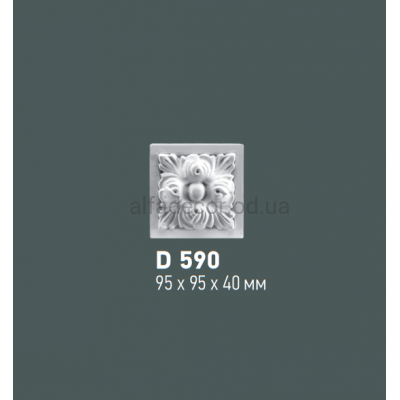 Декор(квадрат) обрамления Gaudi Decor D 590 купить в Одессе