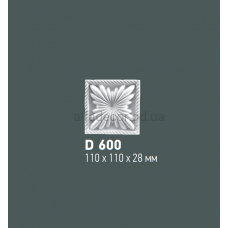 Декор(квадрат) обрамлення Gaudi Decor D 600