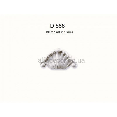 Декор обрамлення Gaudi Decor D 586 купити в Одесі