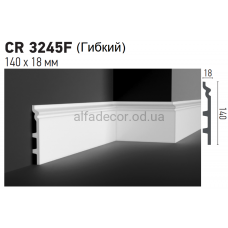 Плінтус поліуретановий гнучкий Gaudi Decor CR 3245 Flexi (2.44м)