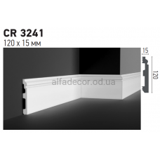 Плінтус поліуретановий Gaudi Decor CR 3241 (2.44м) Плінтус поліуретановий Gaudi Decor CR 3241 (2.44м)