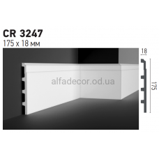 Плінтус поліуретановий Gaudi Decor CR 3247 (2.44м)