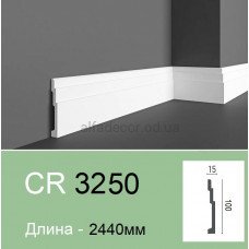 Плінтус поліуретановий Gaudi Decor CR 3250 (2.44м)