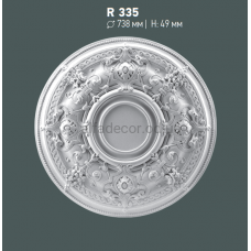 Розетка стельова Gaudi Decor R 335