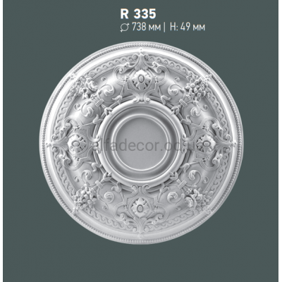 Розетка потолочная Gaudi Decor R 335 купить в Одессе