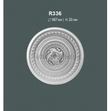 Розетка стельова Gaudi Decor R 336 Розетка стельова Gaudi Decor R 336
